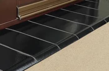 Керамический подоконник King Klinker 17 Onyx black 245x120x15